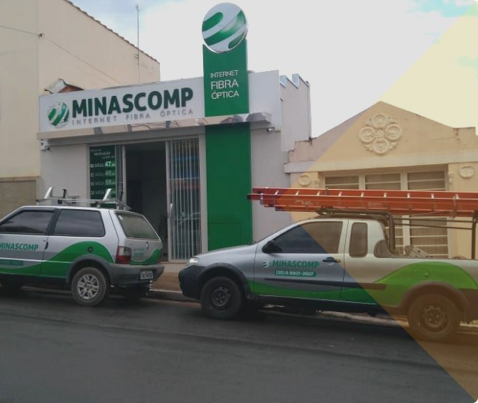 Equipe e atendimento Minascomp